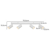 Bright Sea Lighting Atmore 4 Light Bar Spotlight