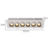 Bright Sea Lighting Benton 33.5cm LED Downlight Kit