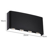 Bright Sea Lighting Windham 21cm LED Outdoor Up/Down Light
