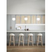 Bright Sea Lighting Egan Opal Glass Orb Pendant Light