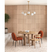 Bright Sea Lighting Blundell Frosted Glass 8 Light Pendant