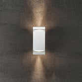 Bright Sea Lighting Ptak 2 Light Stainless Steel Wall Light