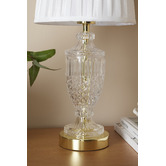 Bright Sea Lighting Haniel Iron &amp; Glass Table Lamp