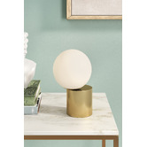 Bright Sea Lighting Maxim Opal Glass Touch Table Lamp