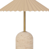 Bright Sea Lighting Thierry Travertine LED Table Lamp