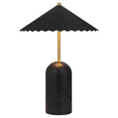Bright Sea Lighting Thierry Travertine LED Table Lamp