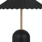 Bright Sea Lighting Thierry Travertine LED Table Lamp