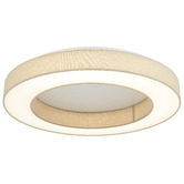Bright Sea Lighting Lucien Linen LED Flush Mount Ceiling Light