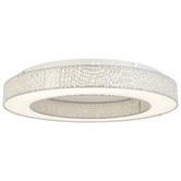 Bright Sea Lighting Lucien Linen LED Flush Mount Ceiling Light