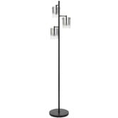 Bright Sea Lighting Ximena Metal &amp; Glass LED 3 Light Floor Lamp