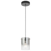 Bright Sea Lighting Ximena Metal &amp; Glass LED Pendant Light