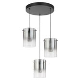 Bright Sea Lighting Ximena Metal &amp; Glass LED 3 Light Pendant