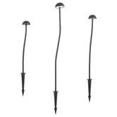 Bright Sea Lighting 3 Piece Kittisak Aluminium LED Garden Spike Light Set