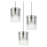 Bright Sea Lighting Ximena Metal &amp; Glass LED 3 Light Pendant