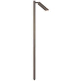 Bright Sea Lighting Alessia Brass &amp; Glass LED Spike Light