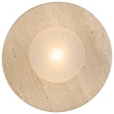 Bright Sea Lighting Mathilde Frost Tear Glass Outdoor Wall Light
