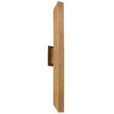 Bright Sea Lighting Chiara Brass Up/Down LED Outdoor Wall Light