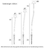 Bright Sea Lighting 3 Piece Kittisak Aluminium LED Garden Spike Light Set