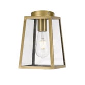 Bright Sea Lighting Scottsdale Small Brass 3-Way Exterior Pendant