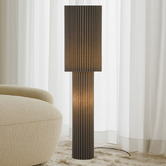 Bright Sea Lighting Imogen Linen 2-Light Floor Lamp