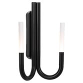 Bright Sea Lighting Lachlan Metal LED 2-Light Wall Sconce