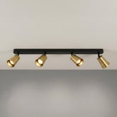 Bright Sea Lighting Kea Metal 4-Light Bar Spotlight