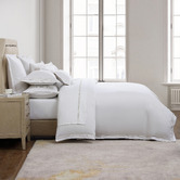 Private Collection Stone Merrow Stitch Santiago Cotton Quilt Cover Set