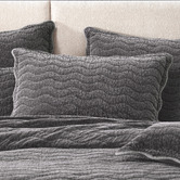 Private Collection Indianna Stonewashed Velvet Standard Pillow Shams