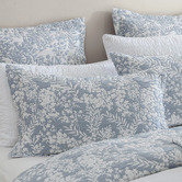 Private Collection Denim Quinn Cotton Jacquard Quilt Cover Set