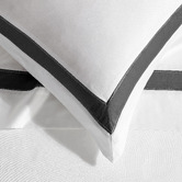 Private Collection Charcoal Bentley 600TC Cotton Sateen Quilt Cover Set