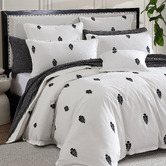 Private Collection Khari Embroidered Cotton Quilt Cover Set