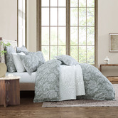 Private Collection Julieta Cotton Jacquard Quilt Cover Set
