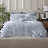 Private Collection Denim Althea Cotton Quilt Cover Set