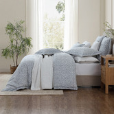 Private Collection Denim Althea Cotton Quilt Cover Set