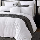 Private Collection White Viva Cotton Quilt Cover Set