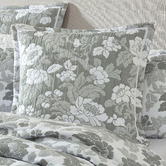 Private Collection Eva I Yarn-Dyed Cotton Jacquard European Pillow Sham