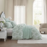 Private Collection Wisteria Yarn-Dyed Jacquard Quilt Cover Set