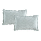 Private Collection Indiana Stonewashed Velvet Standard Pillow Shams