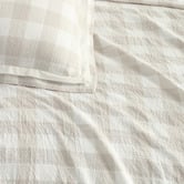 Private Collection Stone Waverley Cotton Slub Jacquard Quilt Cover Set