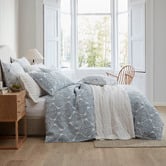 Private Collection Monsera Jacquard Quilt Cover Set