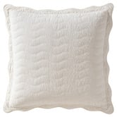 Private Collection Ivory Indiana Cotton European Pillowcase