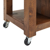 Hawthorne Home Brooke Pine Kitchen Cart