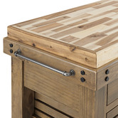 Hawthorne Home Hunter Pine Kitchen Cart