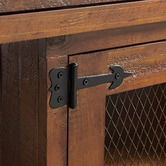 Hawthorne Home Pedro Pine Kitchen Cart
