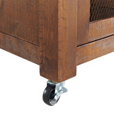 Hawthorne Home Riviera Wooden Kitchen Cart