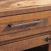 Hawthorne Home Riviera Wooden Kitchen Cart
