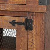 Hawthorne Home Riviera Wooden Kitchen Cart