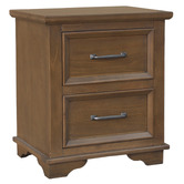 Hawthorne Home Isadora Pine Wood Bedside Table