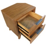 Hawthorne Home California Pine Wood Bedside Table