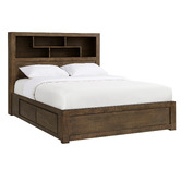 Hawthorne Home Oliver Bed Frame with Bookcase &amp; Drawers